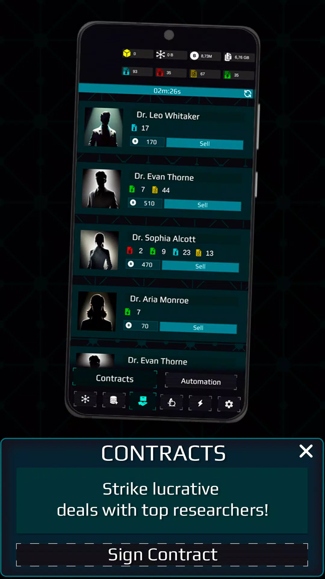 Idle Project Nexus Screenshot 4 