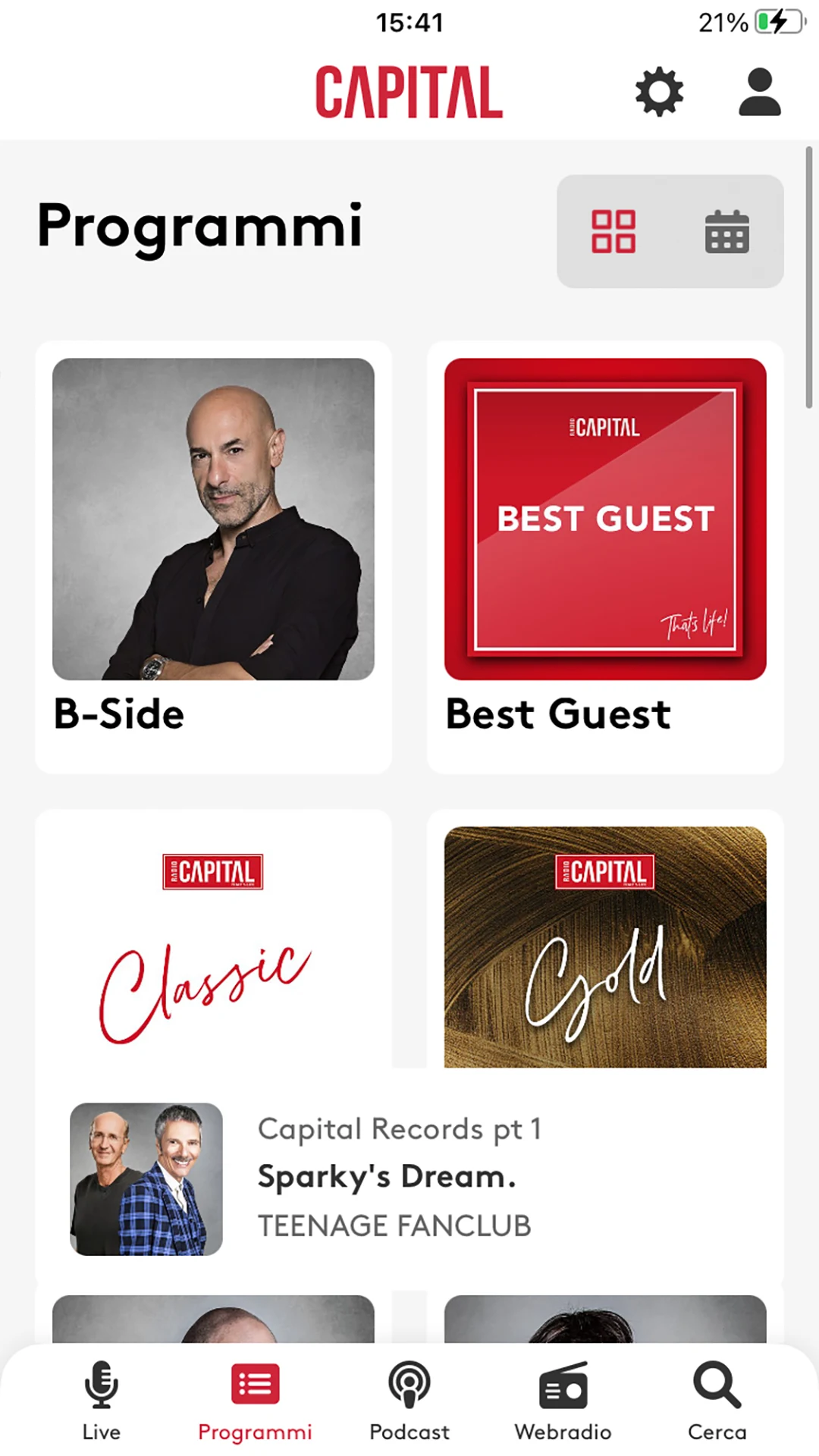 Radio Capital Screenshot 2