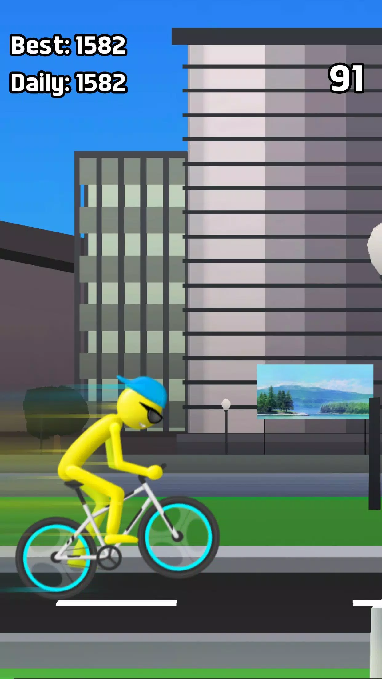Stickman Bike Wheelie Screenshot 1 