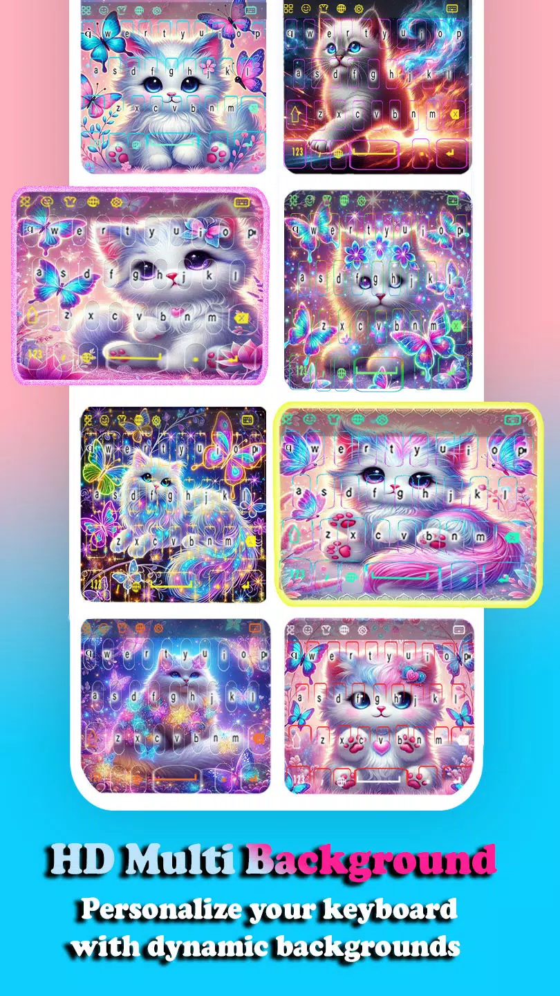 Kitty Cat Keyboard Screenshot 2