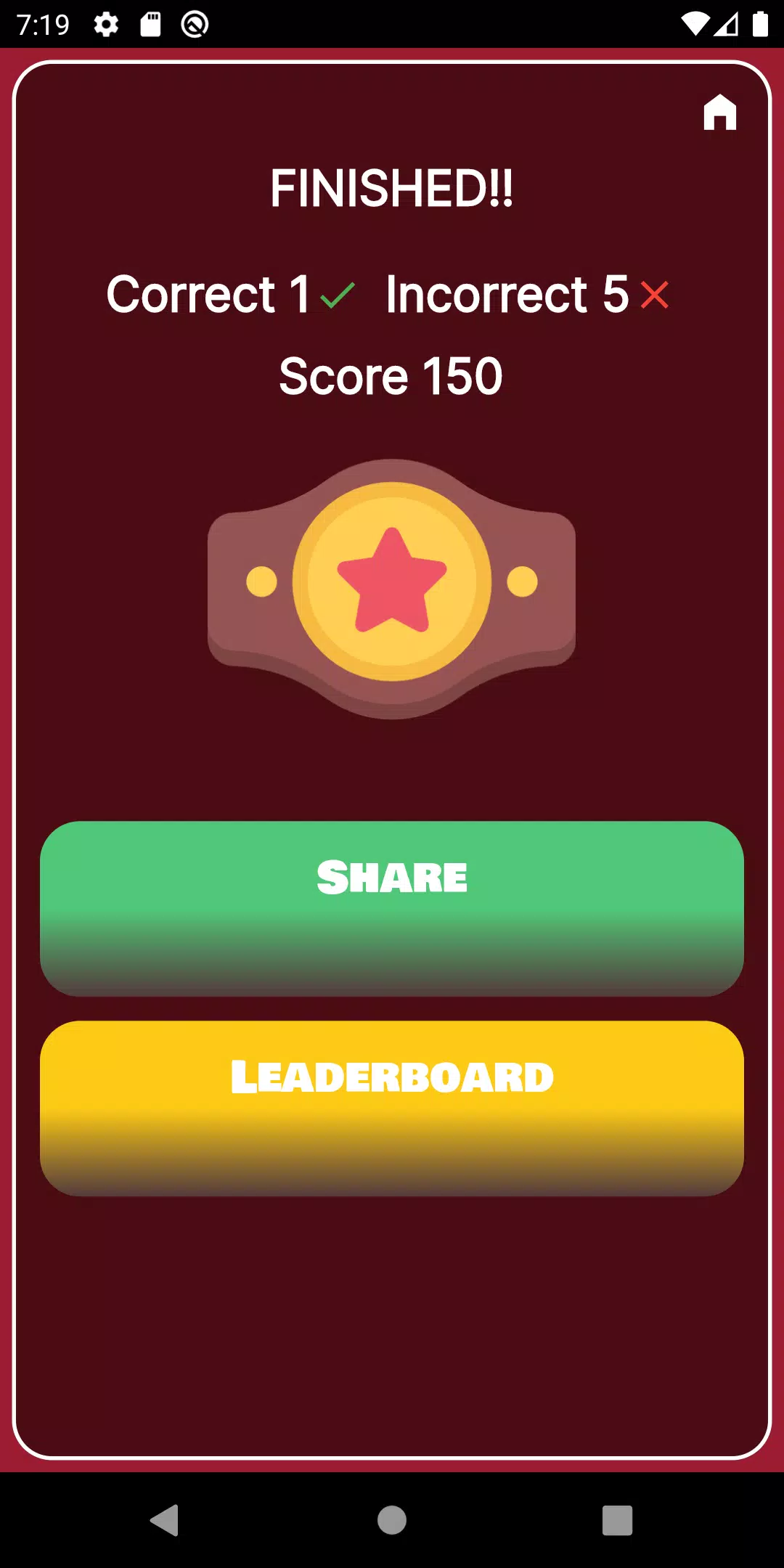 World Wrestling Trivia Screenshot 3 