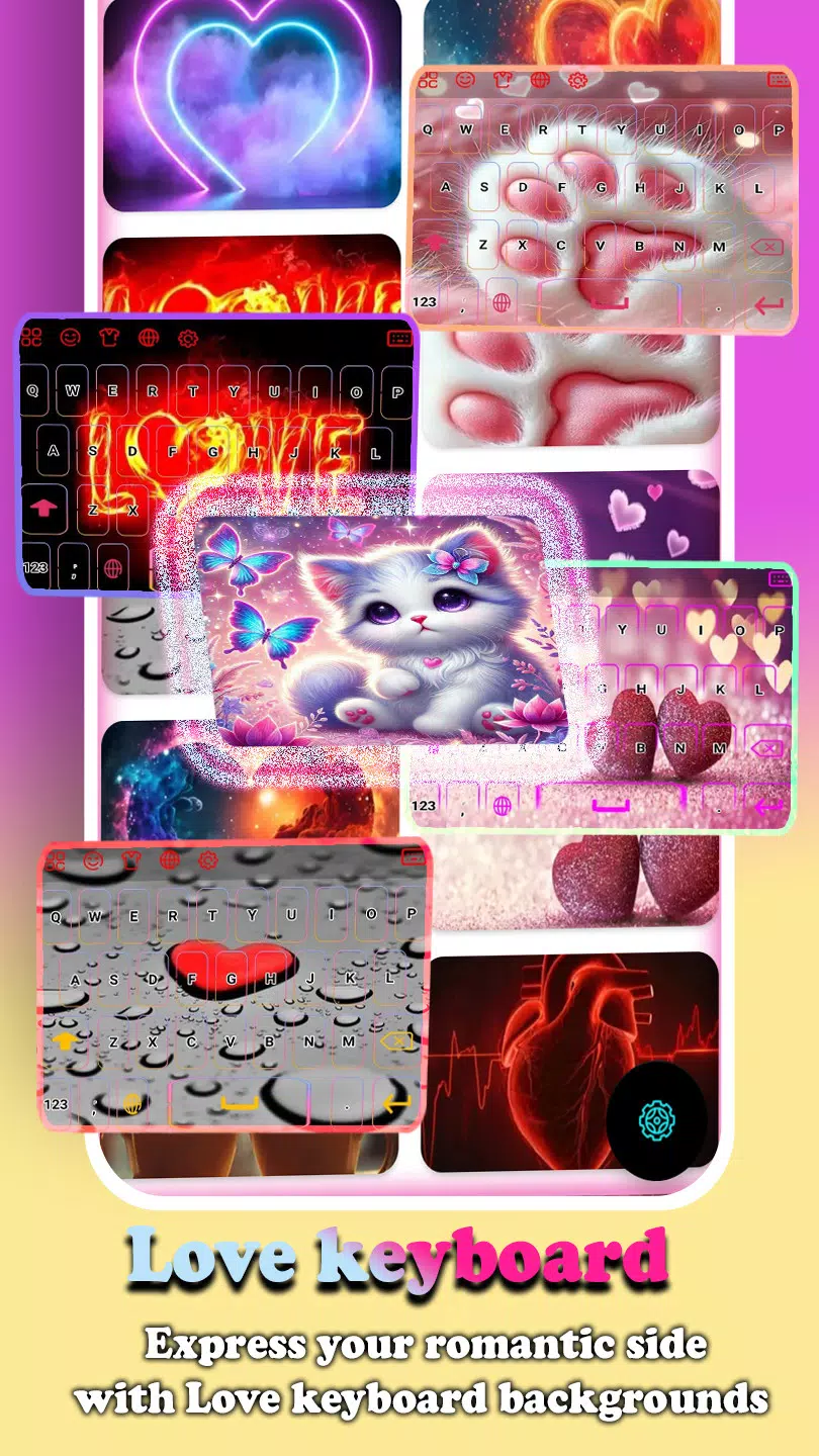 Kitty Cat Keyboard Screenshot 6