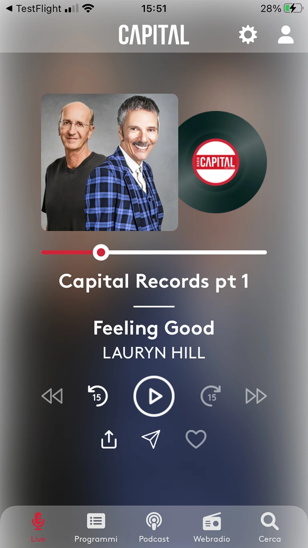 Radio Capital Screenshot 1