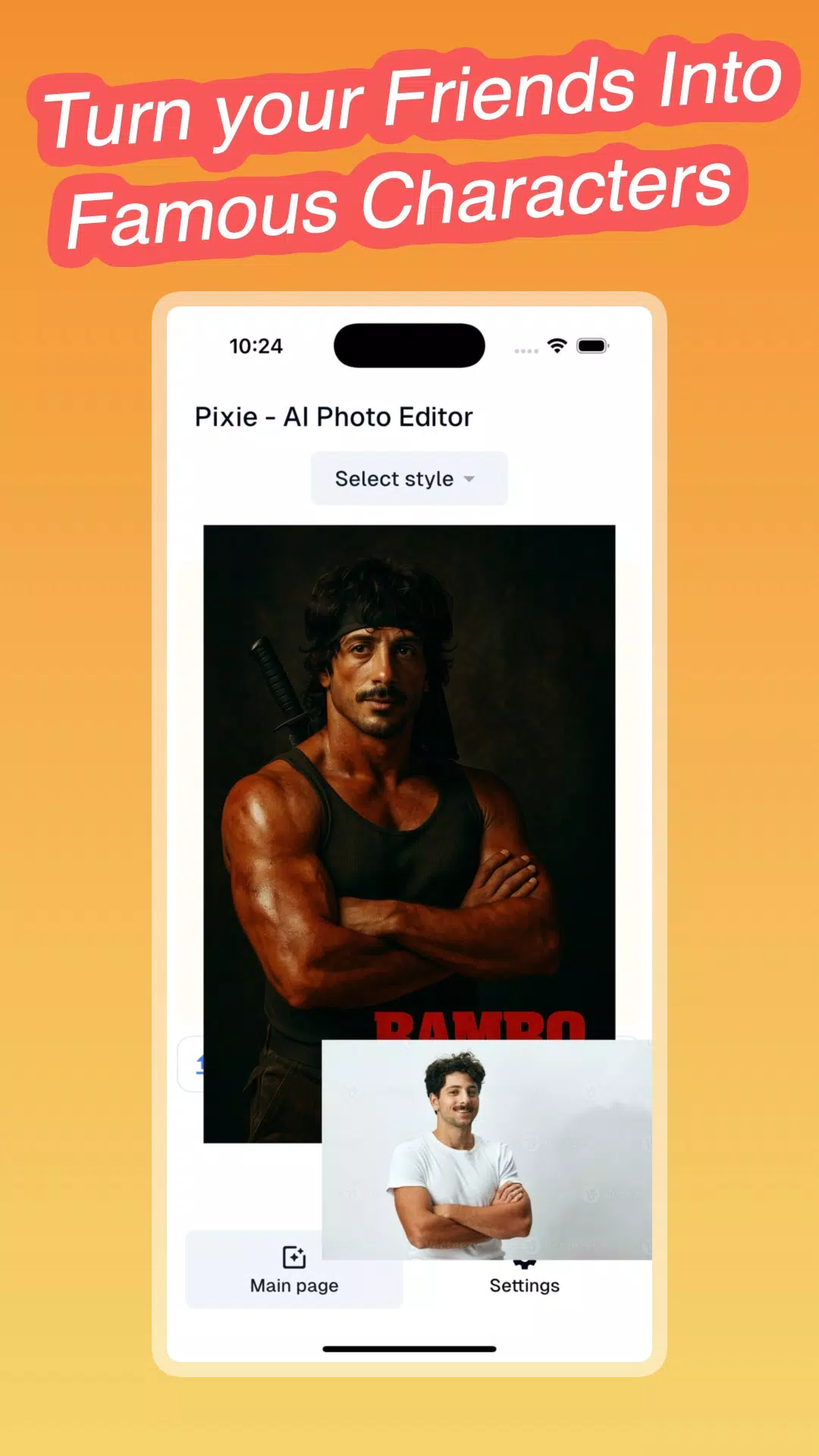AI Photo Editor - Pixie Screenshot 1 