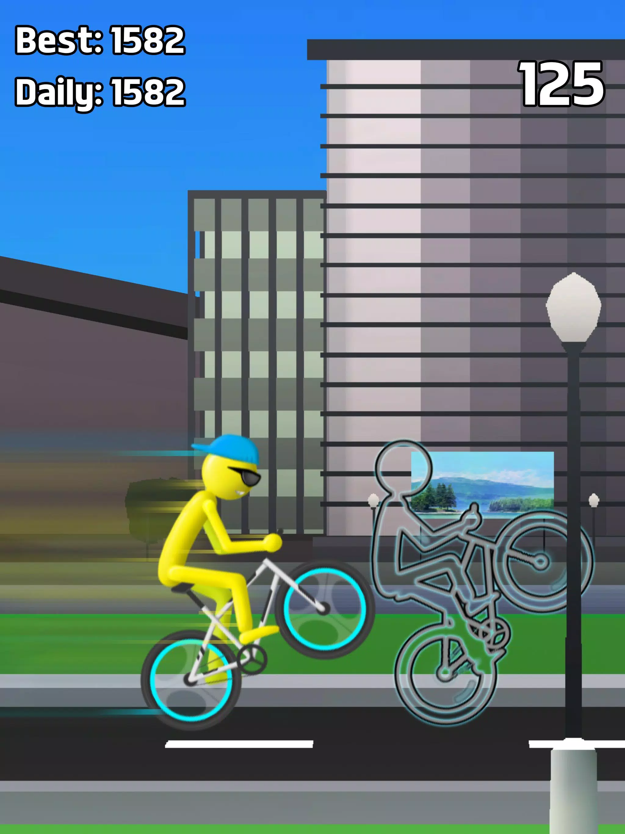 Stickman Bike Wheelie Screenshot 8 