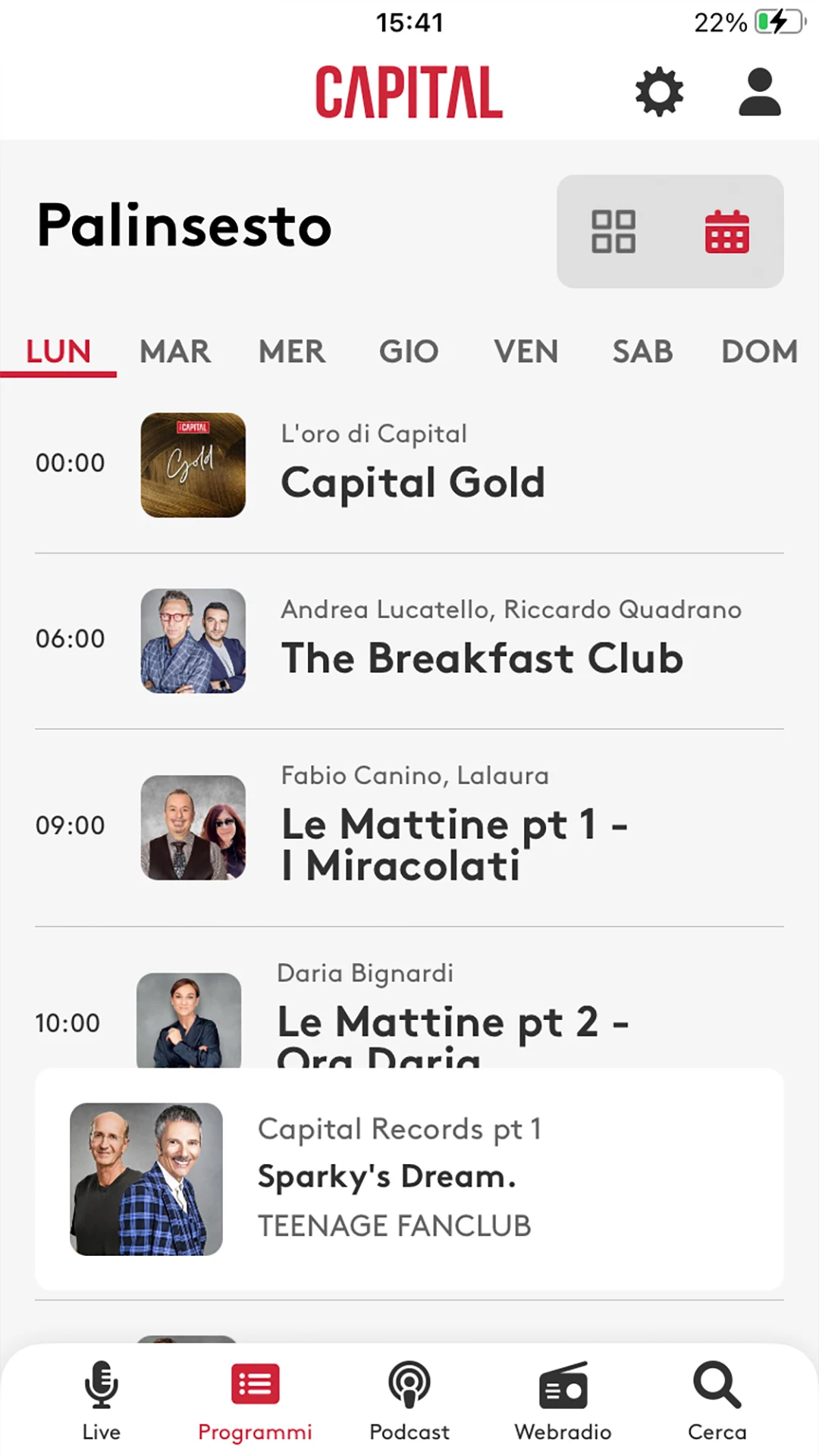 Radio Capital Screenshot 3