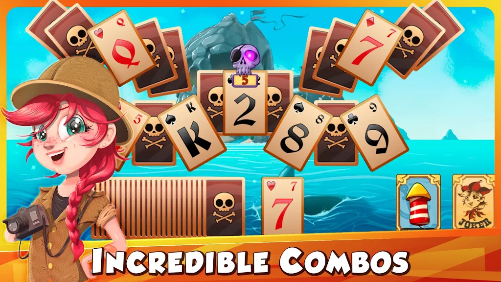 Solitaire Tripeaks Lost Worlds Screenshot 3
