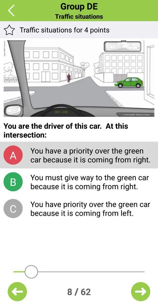 Driving school tests (CZ) Screenshot 4 