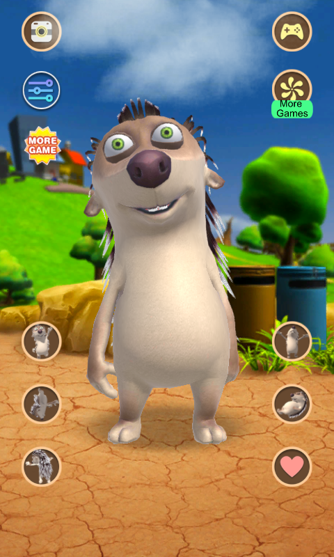 Talking Hedgehog Screenshot 3