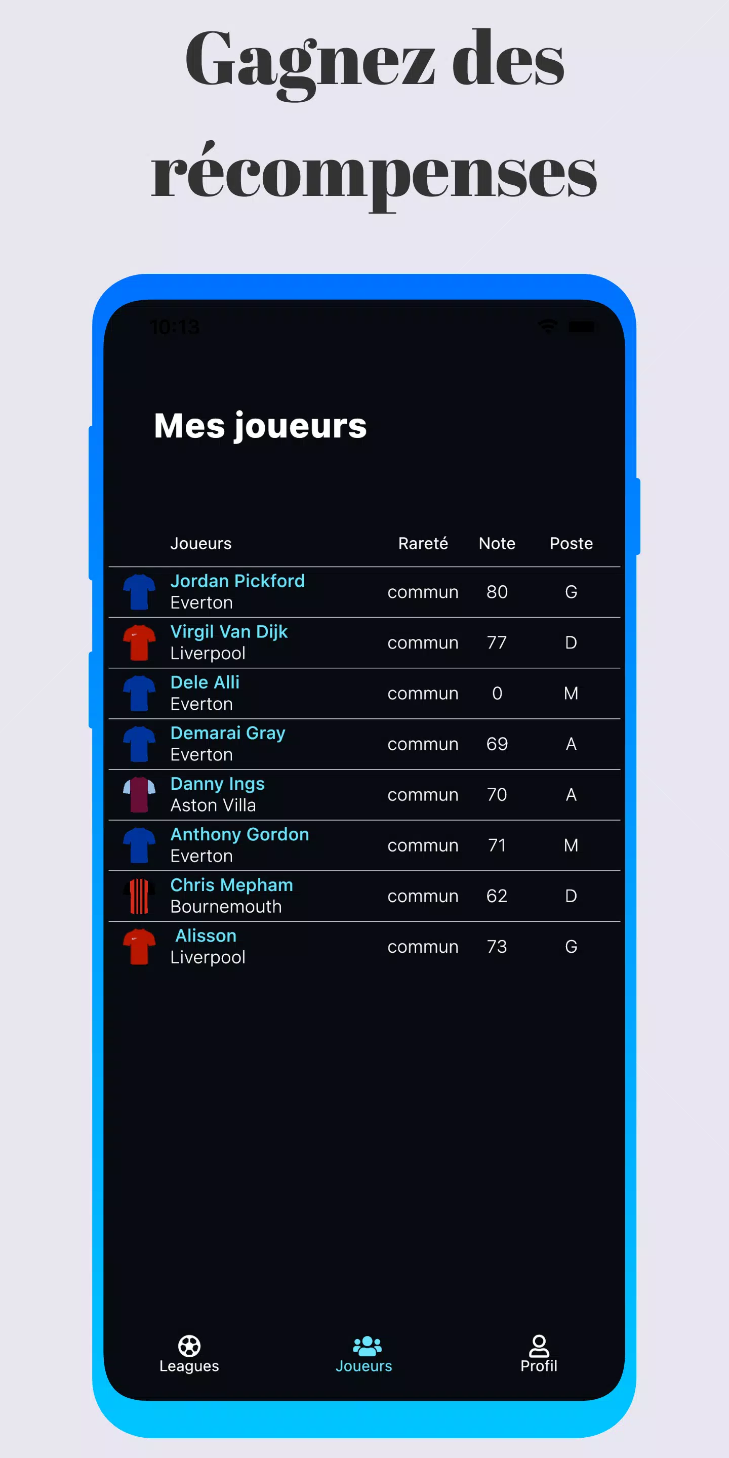 SporTheos Fantasy Football Screenshot 3 