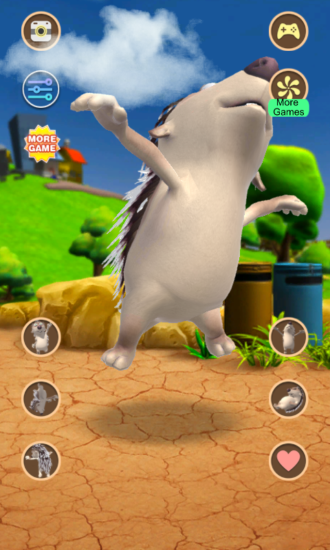 Talking Hedgehog Screenshot 4