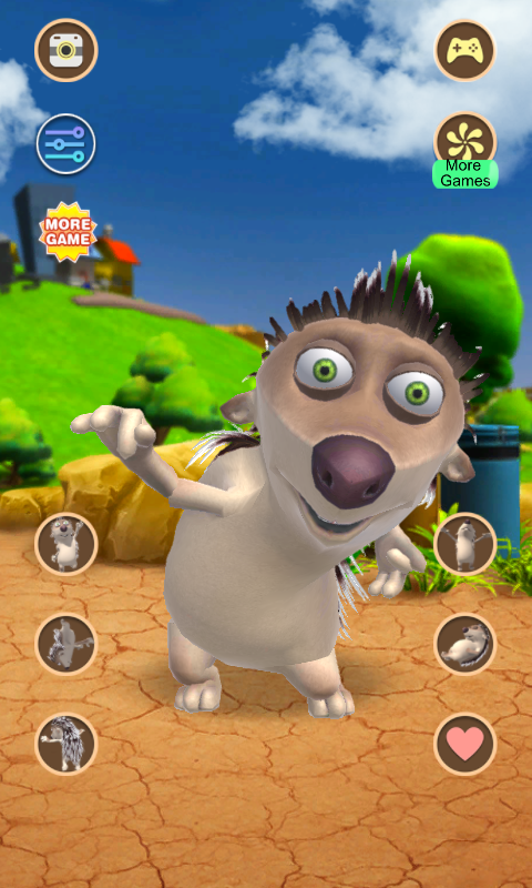 Talking Hedgehog Screenshot 2