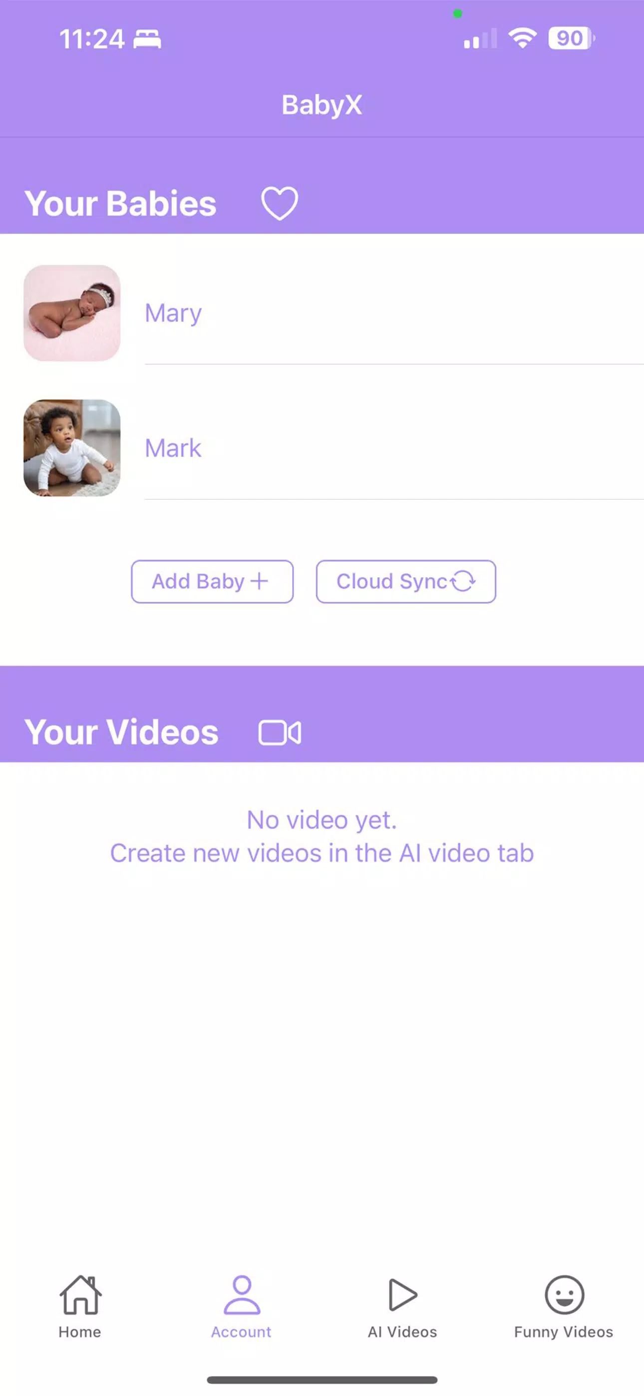 BabyX Screenshot 2