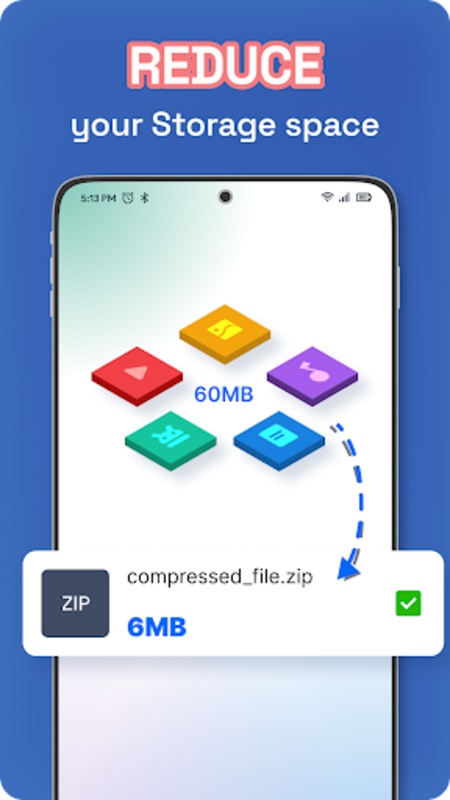 ZIP, RAR: File Compressor Screenshot 1