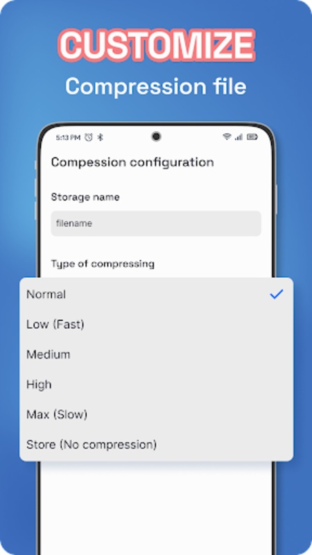 ZIP, RAR: File Compressor Screenshot 3