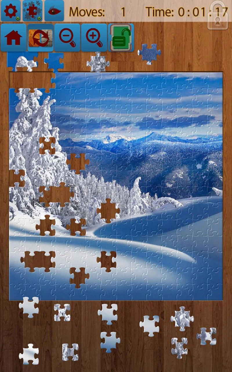 Snow Landscape Jigsaw Puzzles Screenshot 5