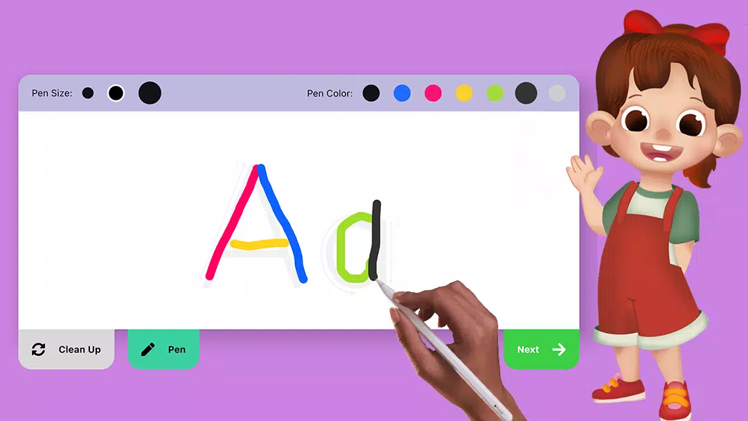 Alphabet - Learn by Drawing Screenshot 5