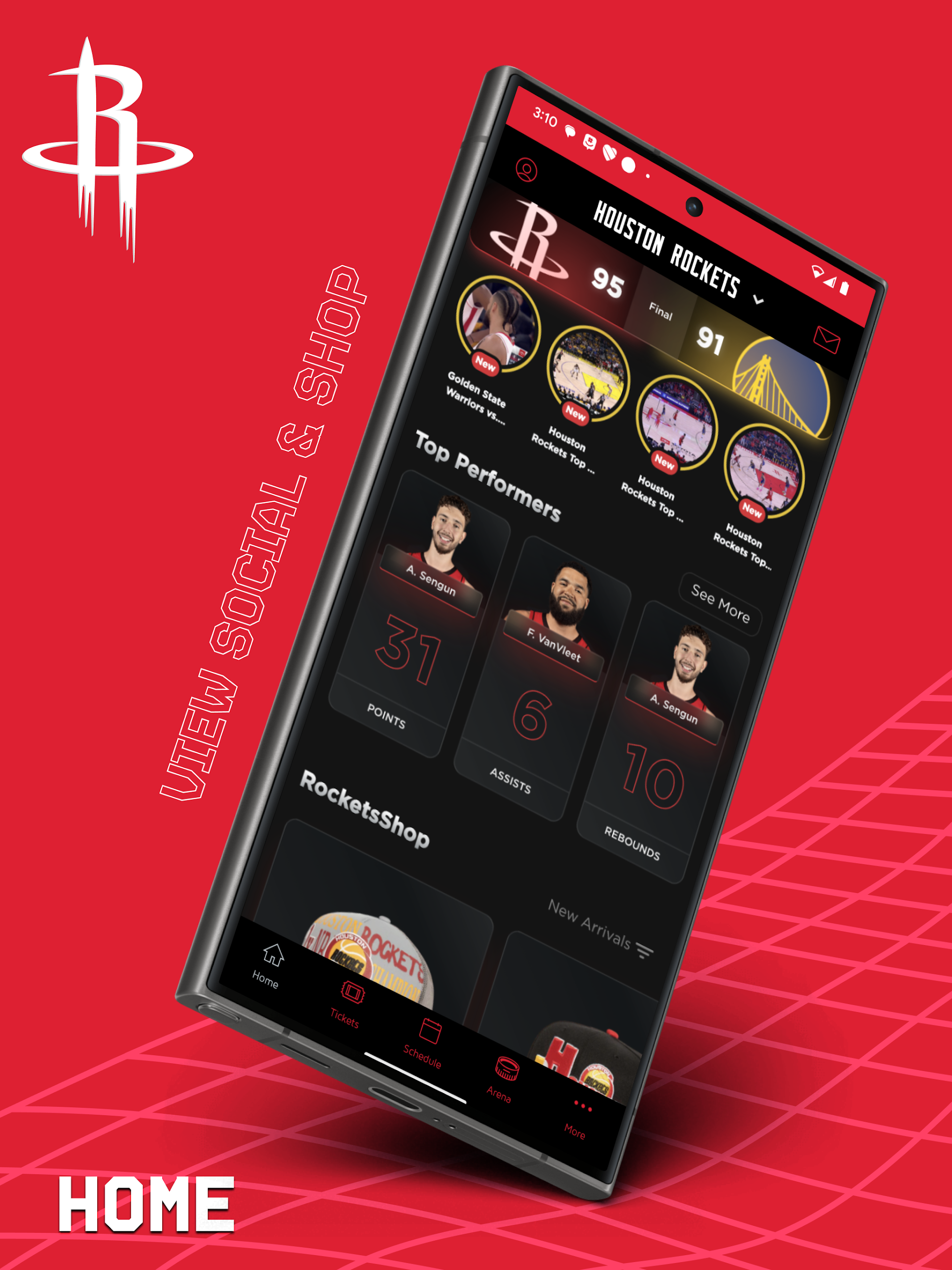 Houston Rockets Screenshot 5