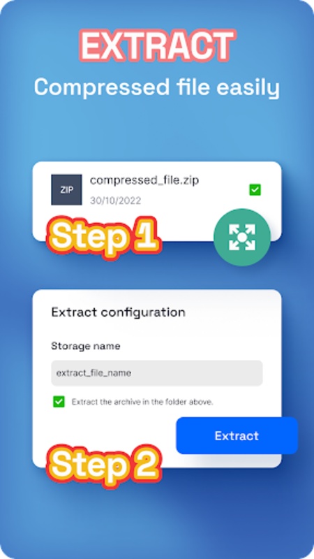 ZIP, RAR: File Compressor Screenshot 4