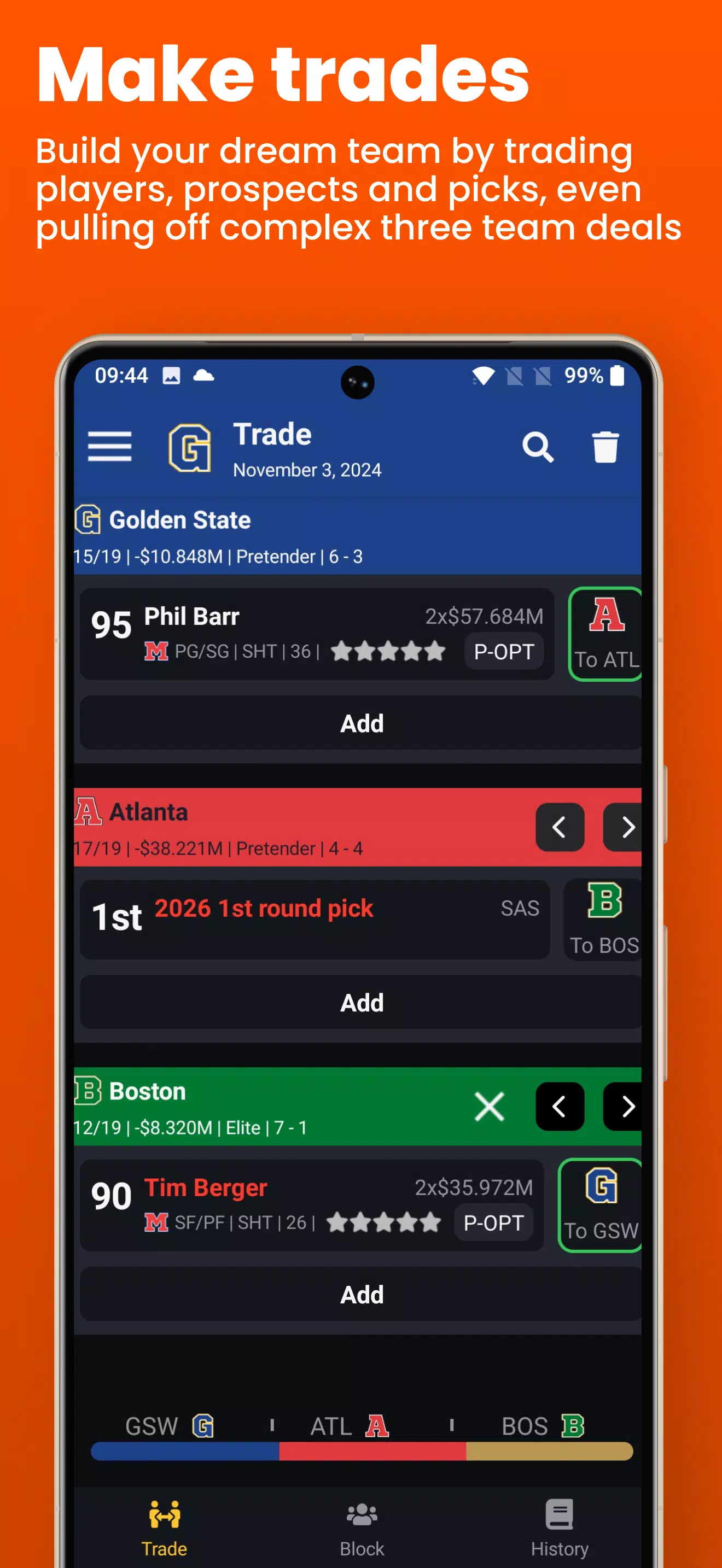 Basketball Legacy Manager 26 Screenshot 4 