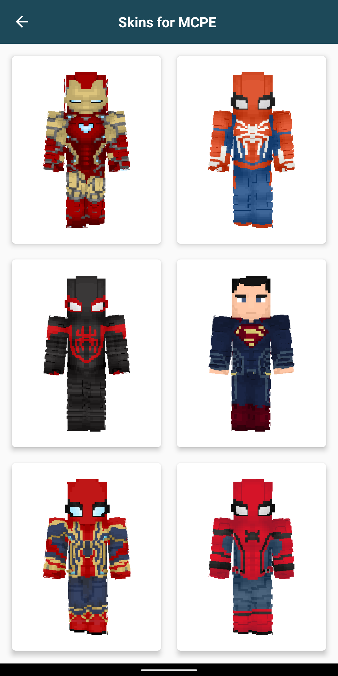 Superhero Skins for Minecraft Screenshot 6