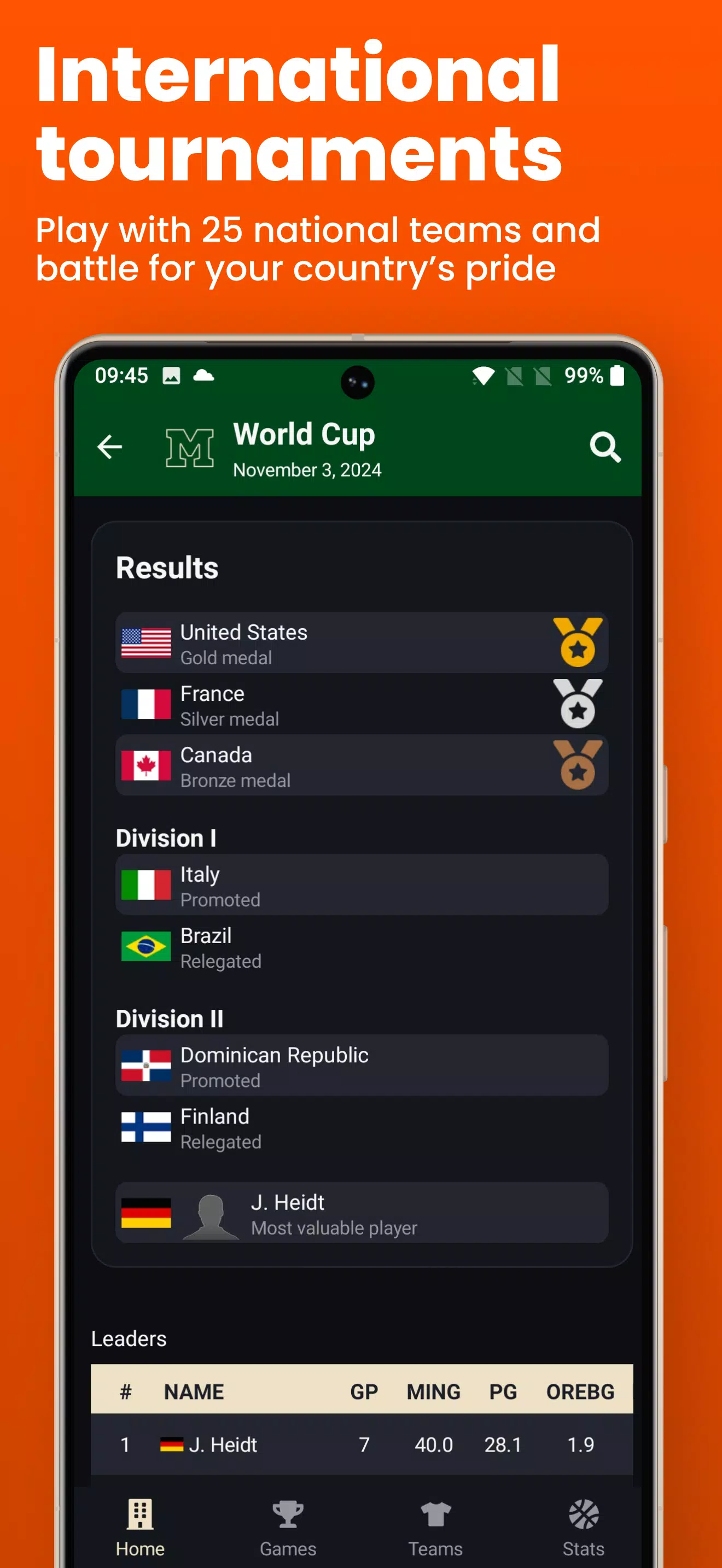 Basketball Legacy Manager 26 Screenshot 6 