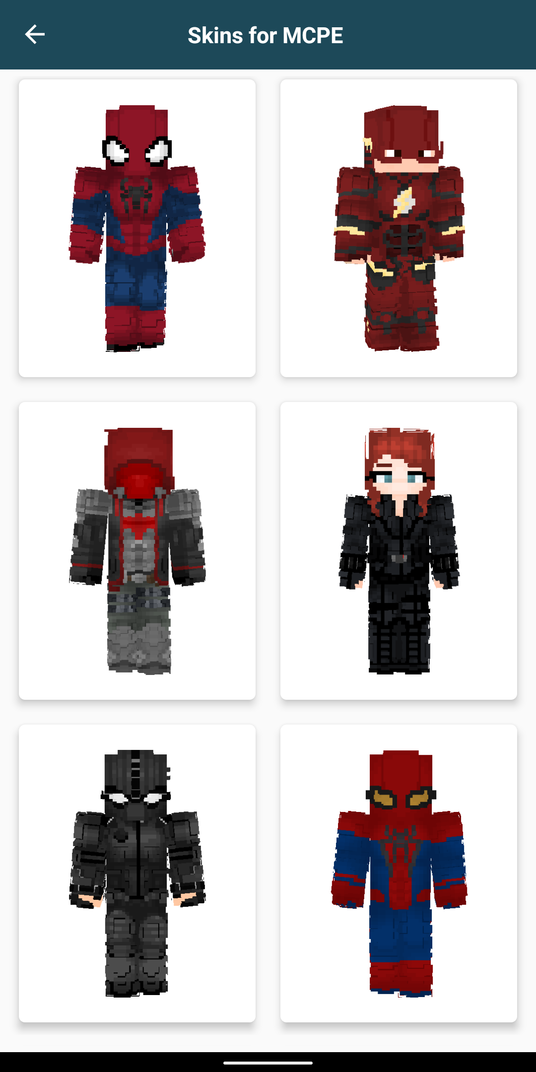Superhero Skins for Minecraft Screenshot 4