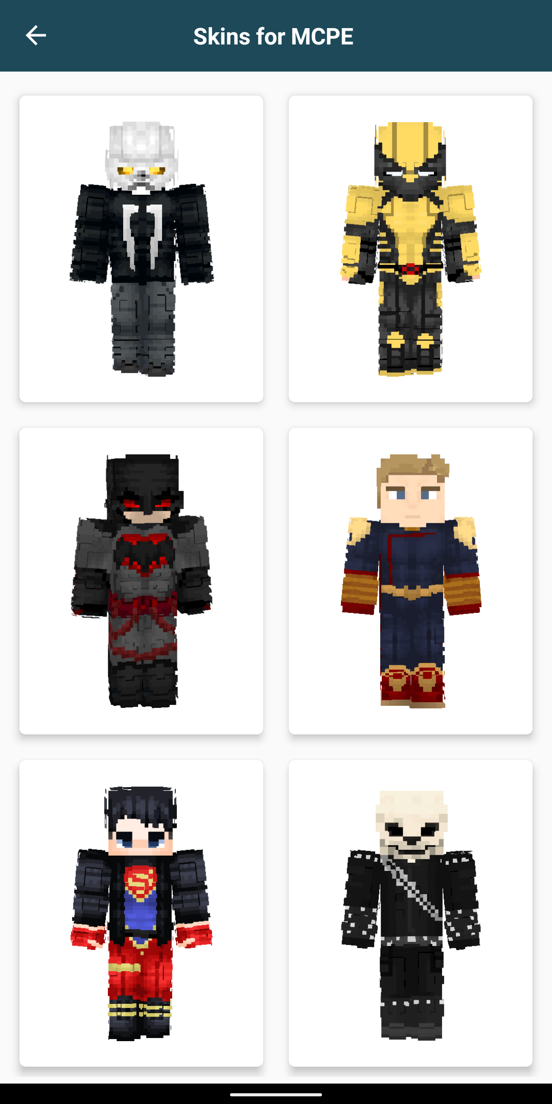 Superhero Skins for Minecraft Screenshot 2
