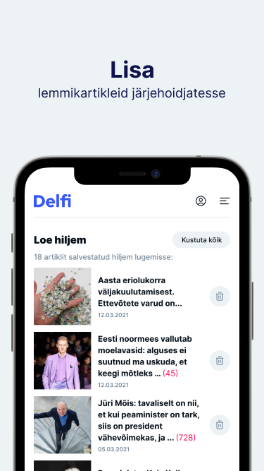 Delfi.ee Screenshot 1