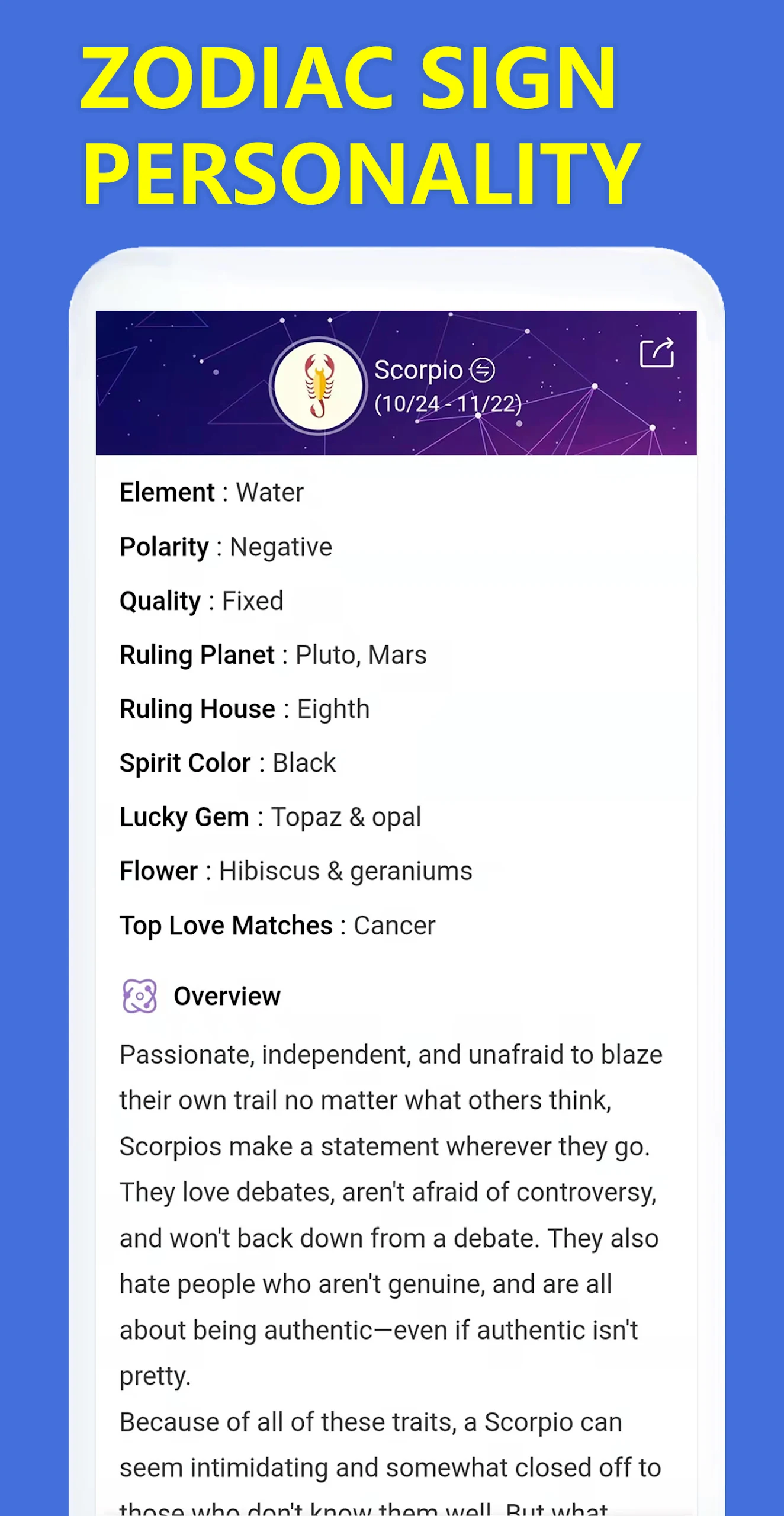 Magic Horoscope & Zodiac Signs Screenshot 5