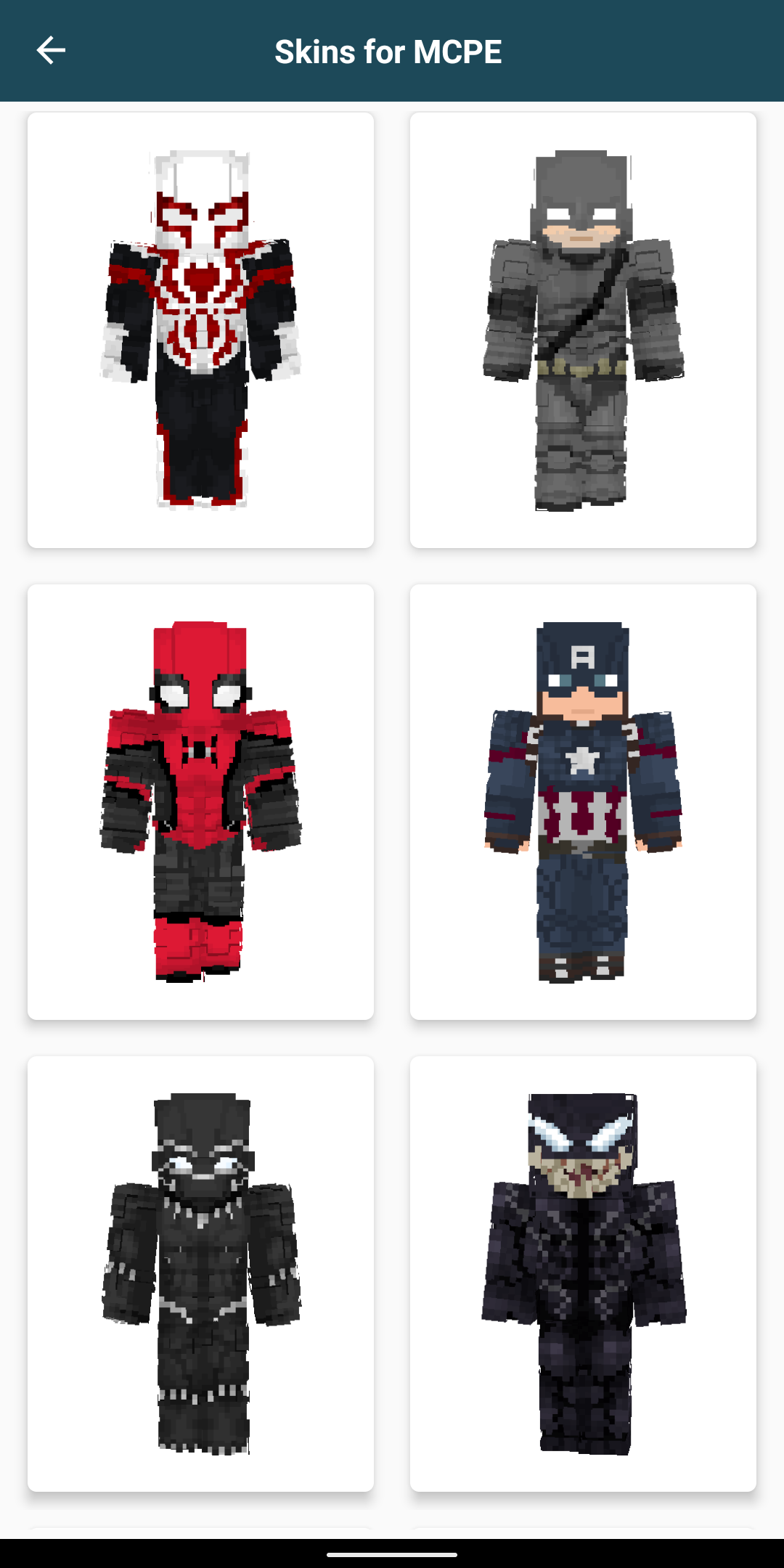 Superhero Skins for Minecraft Screenshot 5