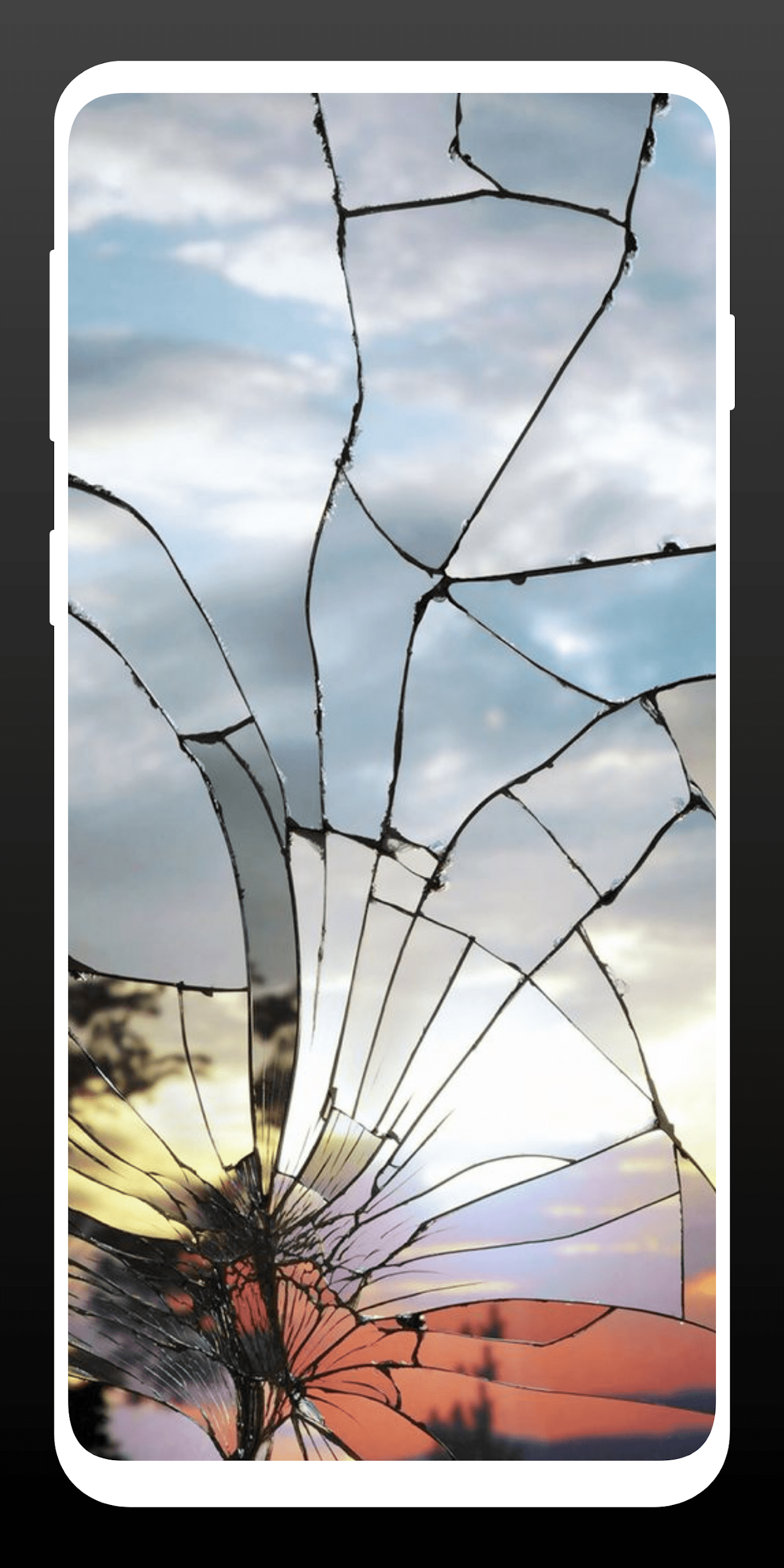 Prank Broken Screen Wallpaper Screenshot 7