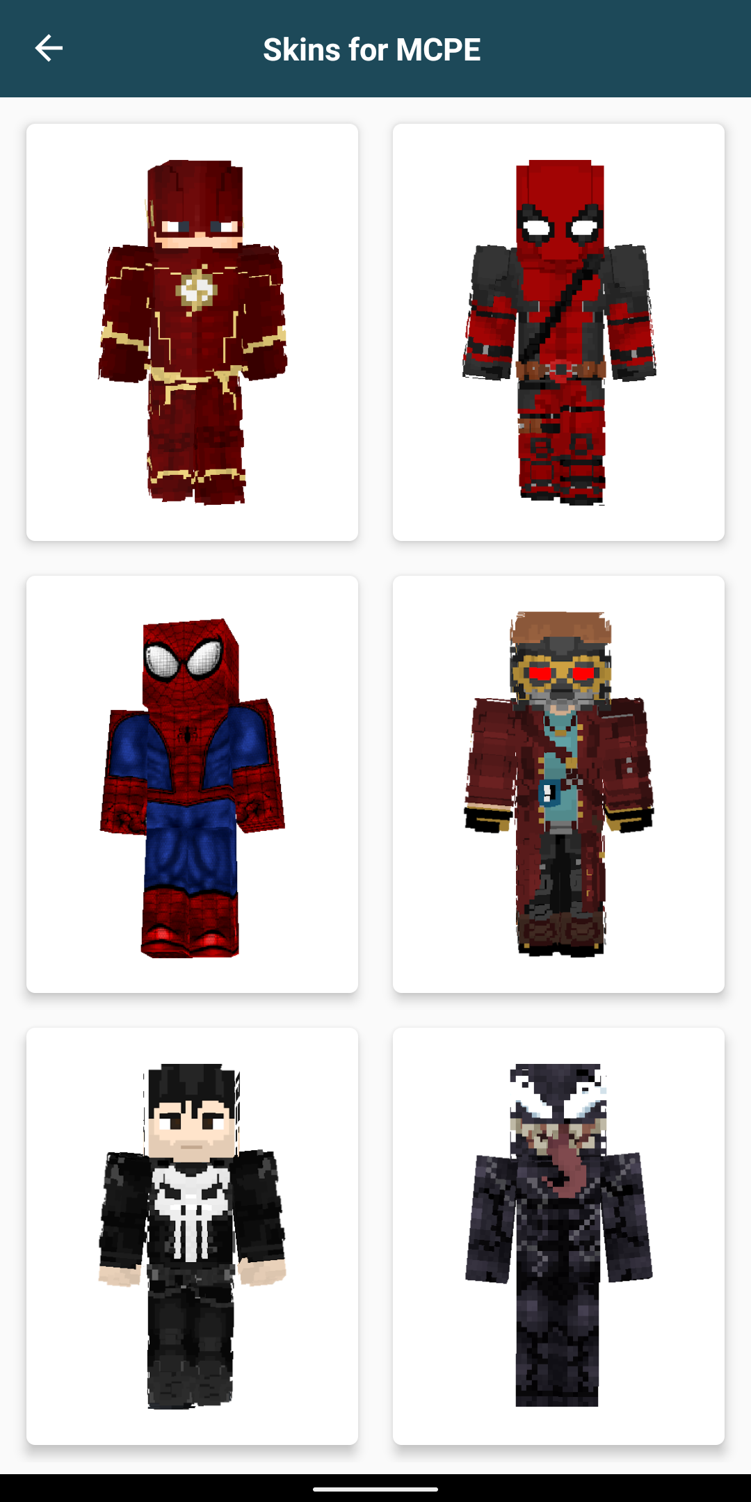 Superhero Skins for Minecraft Screenshot 1