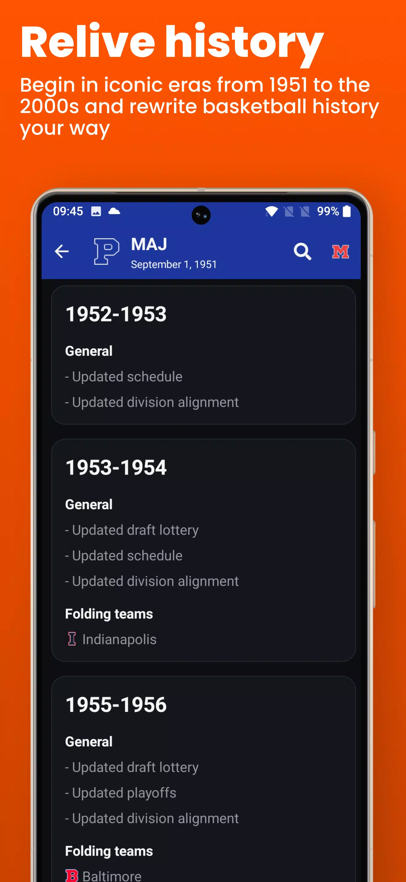 Basketball Legacy Manager 26 Screenshot 3 