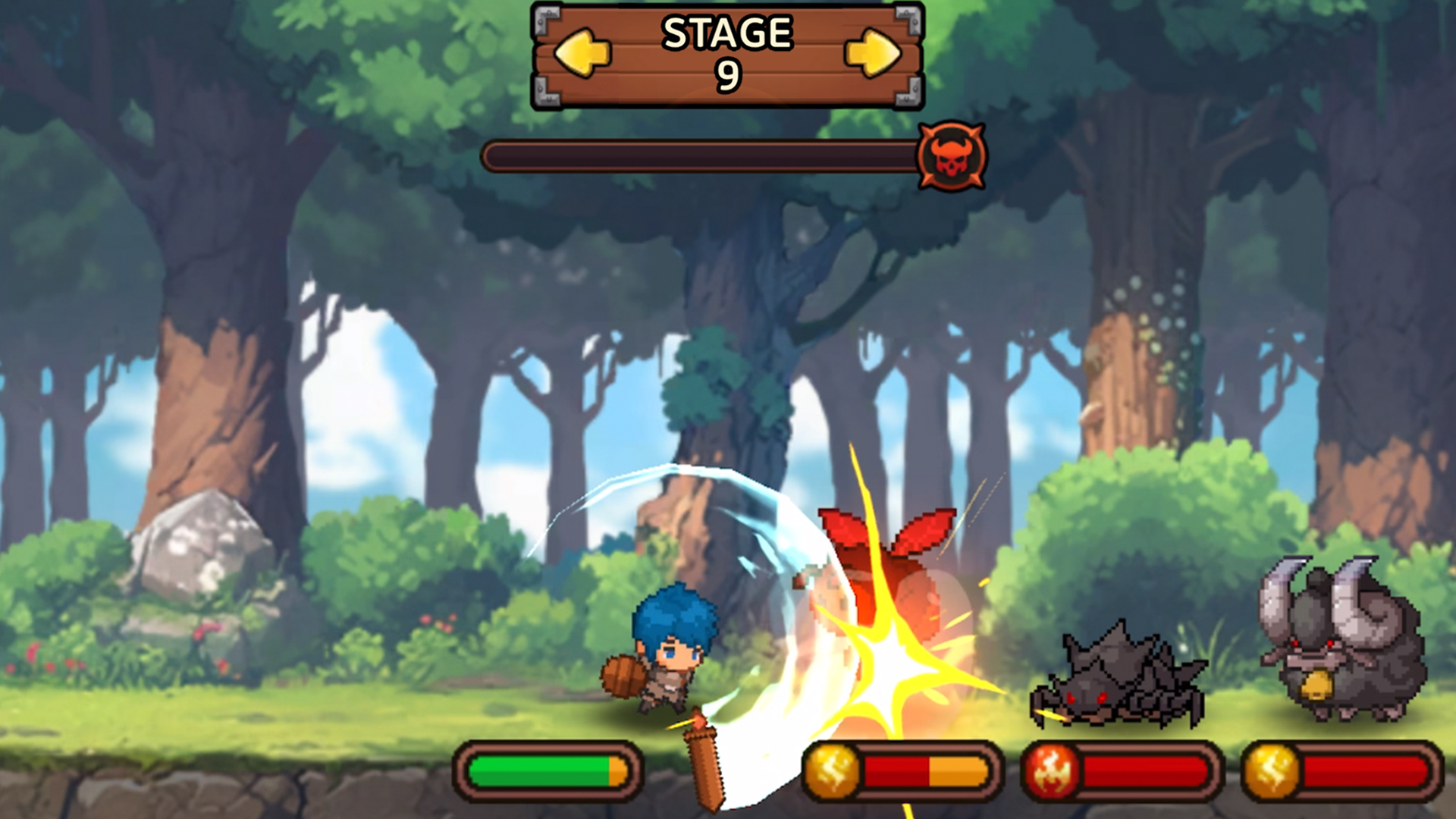 Dragon Slayer : Pixel Idle RPG Screenshot 1 