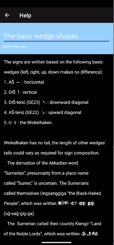 Cuneiform Dictionary Screenshot 7