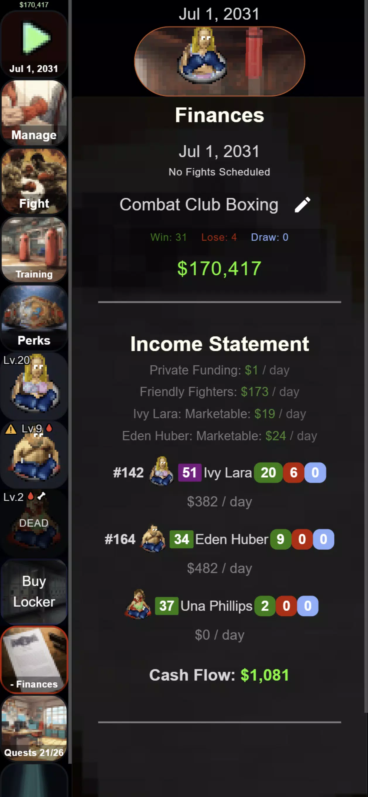 Turn Based Boxing Screenshot 2 