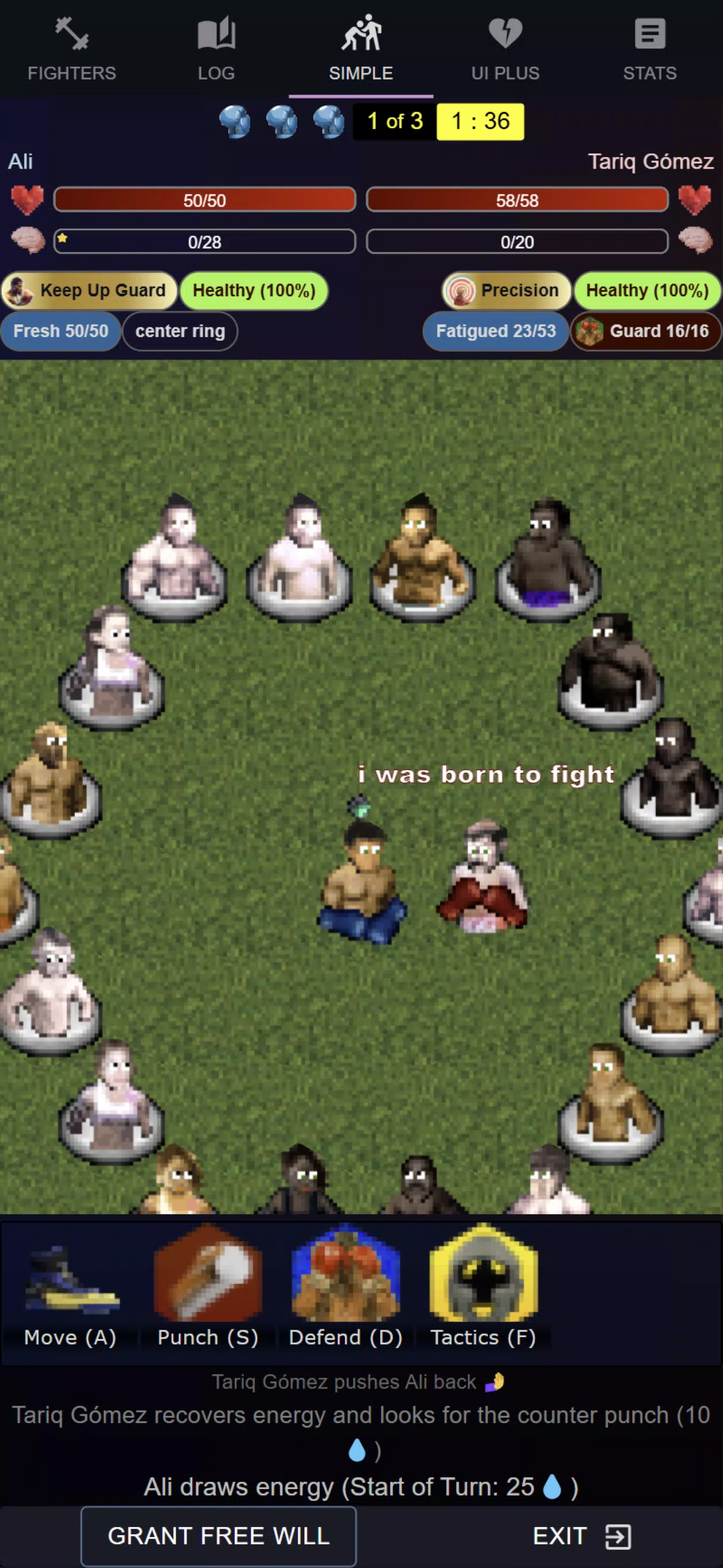 Turn Based Boxing Screenshot 1 