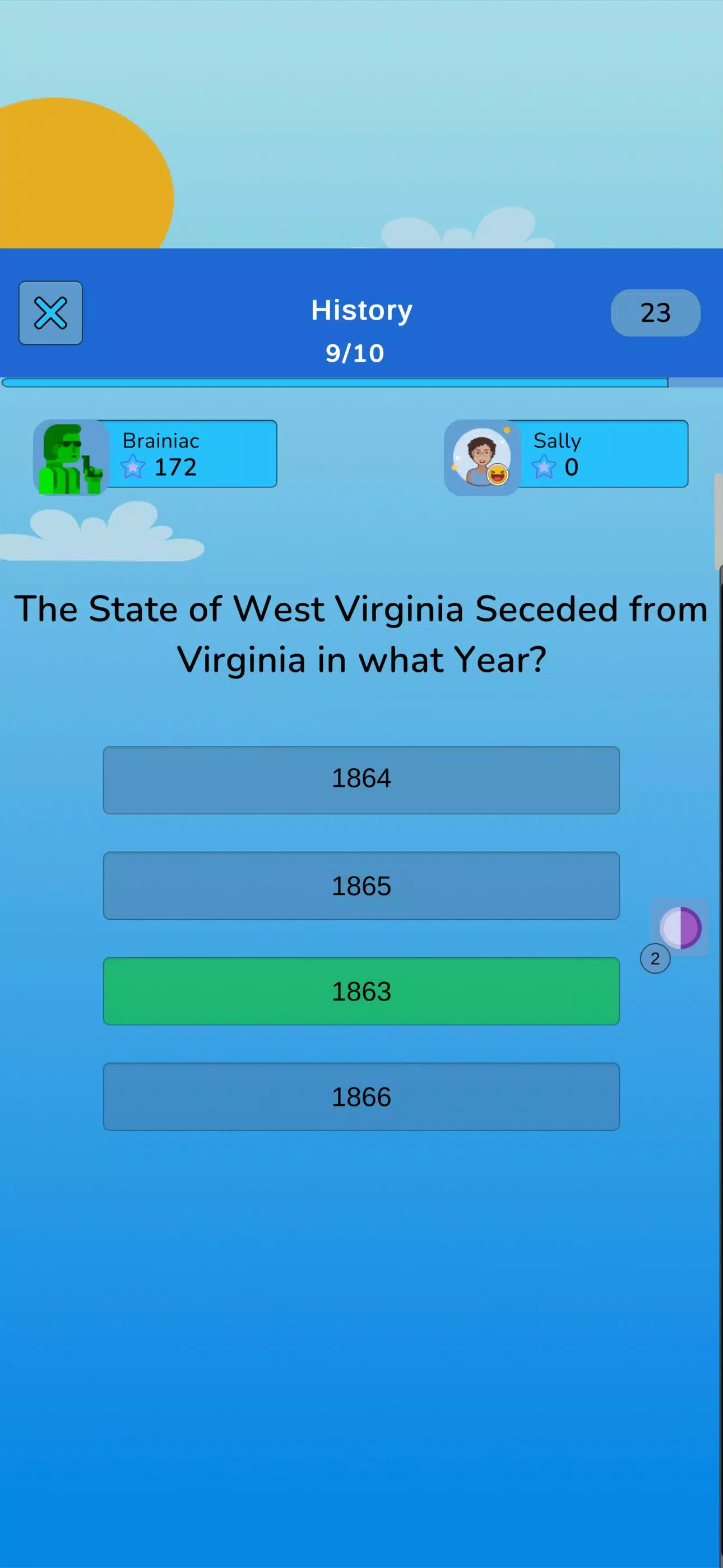 United States Knowledge Quiz Screenshot 5 