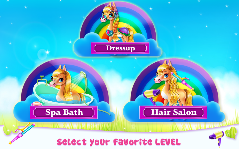 Rainbow Pony Beauty Salon Screenshot 4 