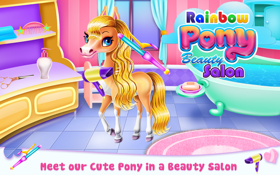 Rainbow Pony Beauty Salon Screenshot 3 