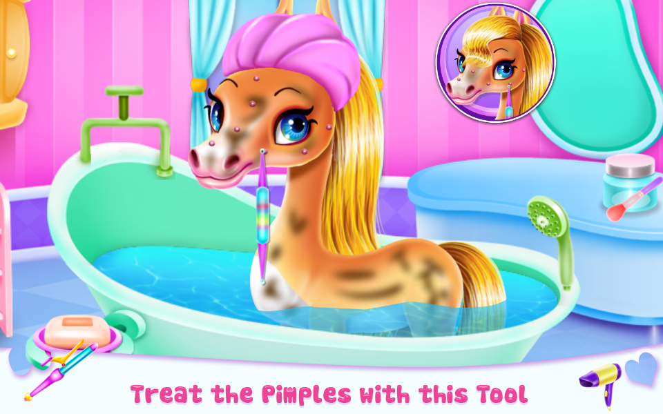 Rainbow Pony Beauty Salon Screenshot 2 