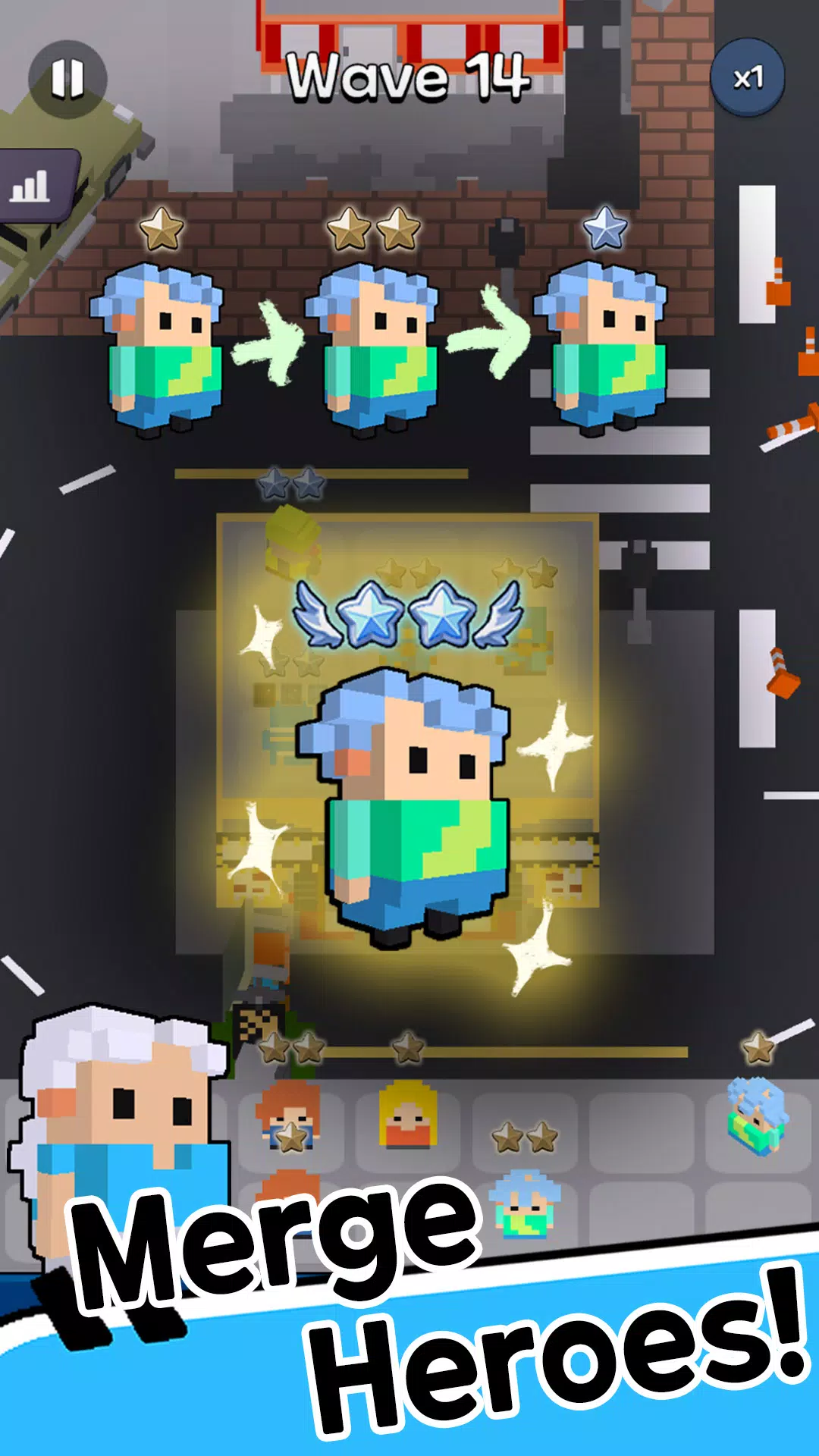 Merge Merge Defense : Survival Screenshot 3 