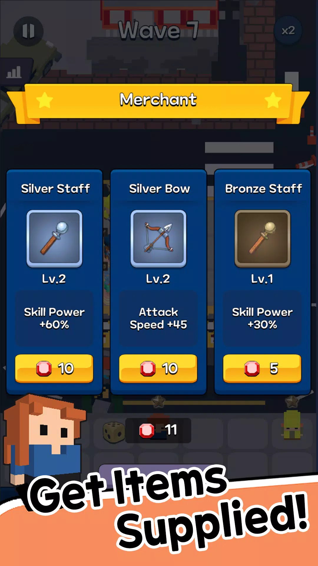 Merge Merge Defense : Survival Screenshot 4 