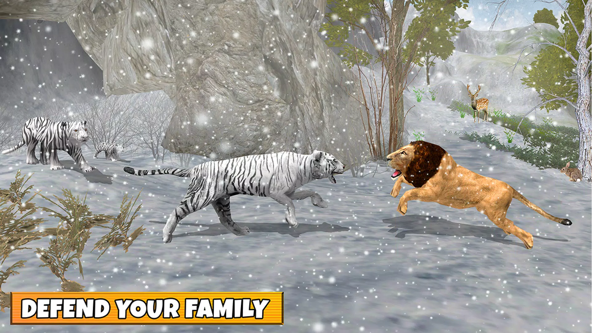 Snow Tiger Game Family Survive Screenshot 7 