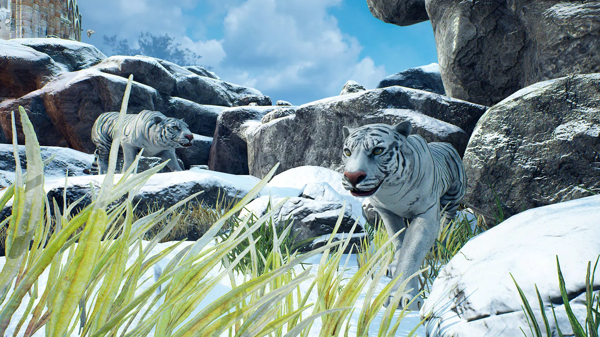 Snow Tiger Game Family Survive Screenshot 2 