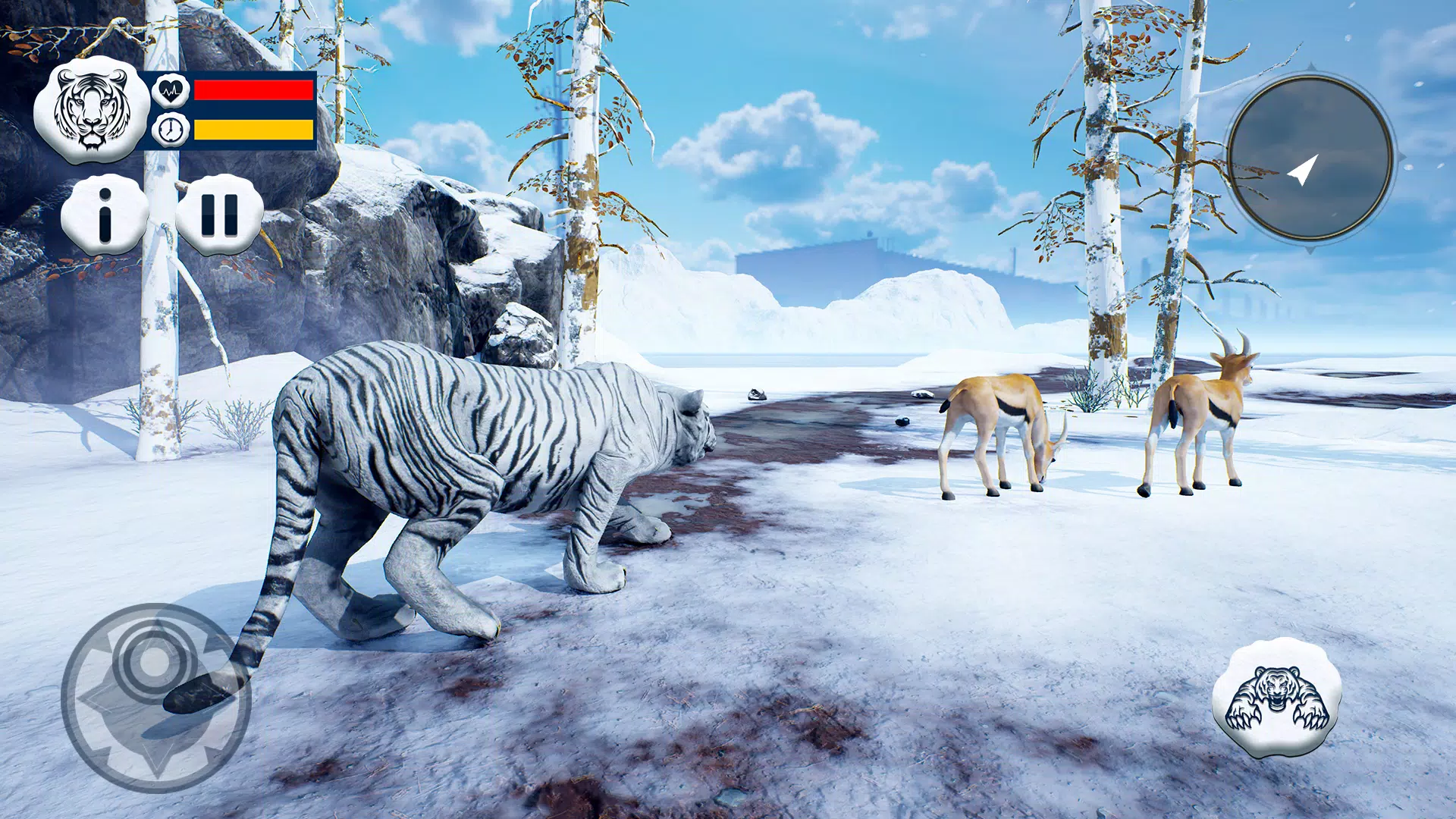 Snow Tiger Game Family Survive Screenshot 3 