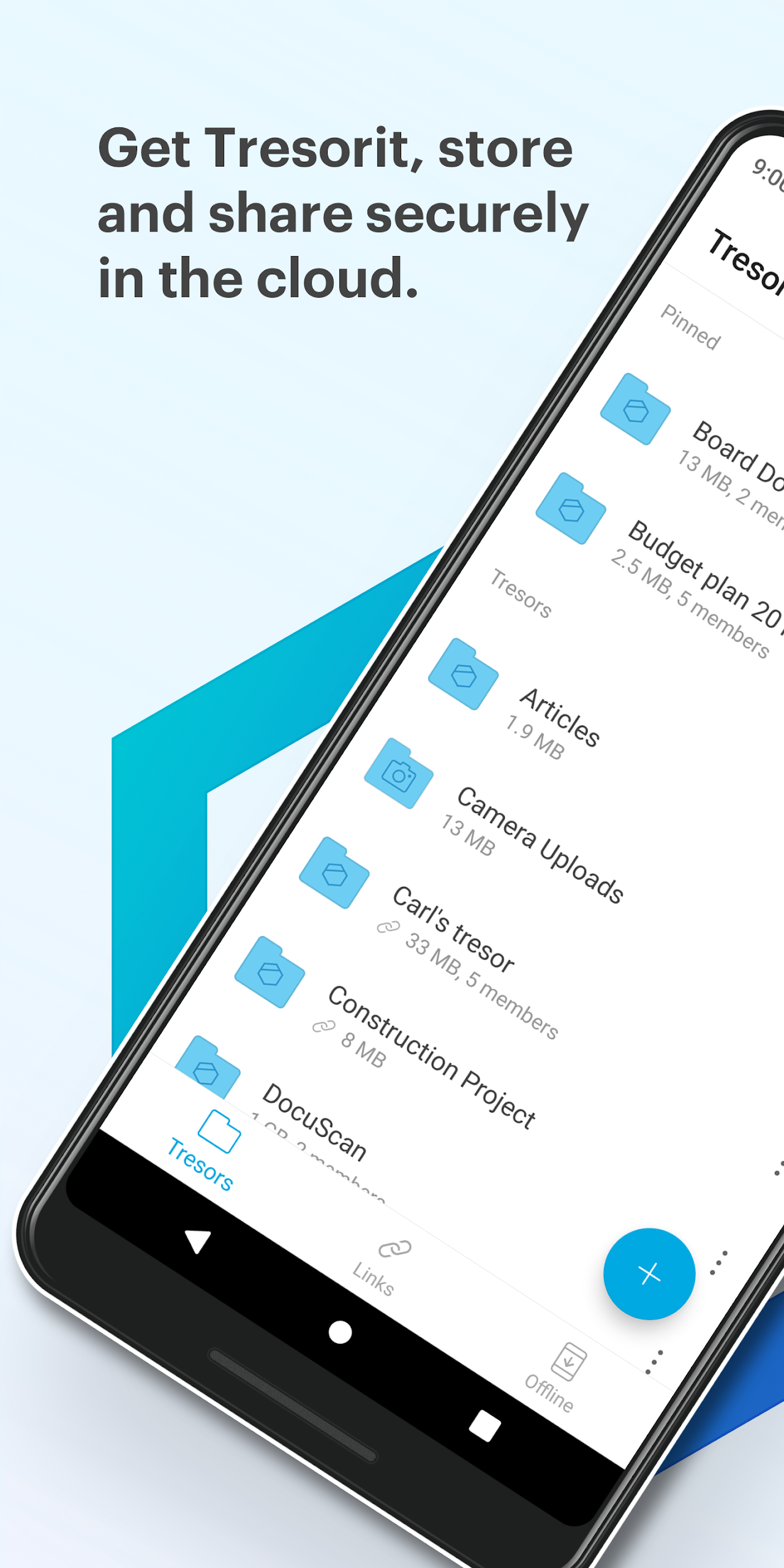 Tresorit Screenshot 1
