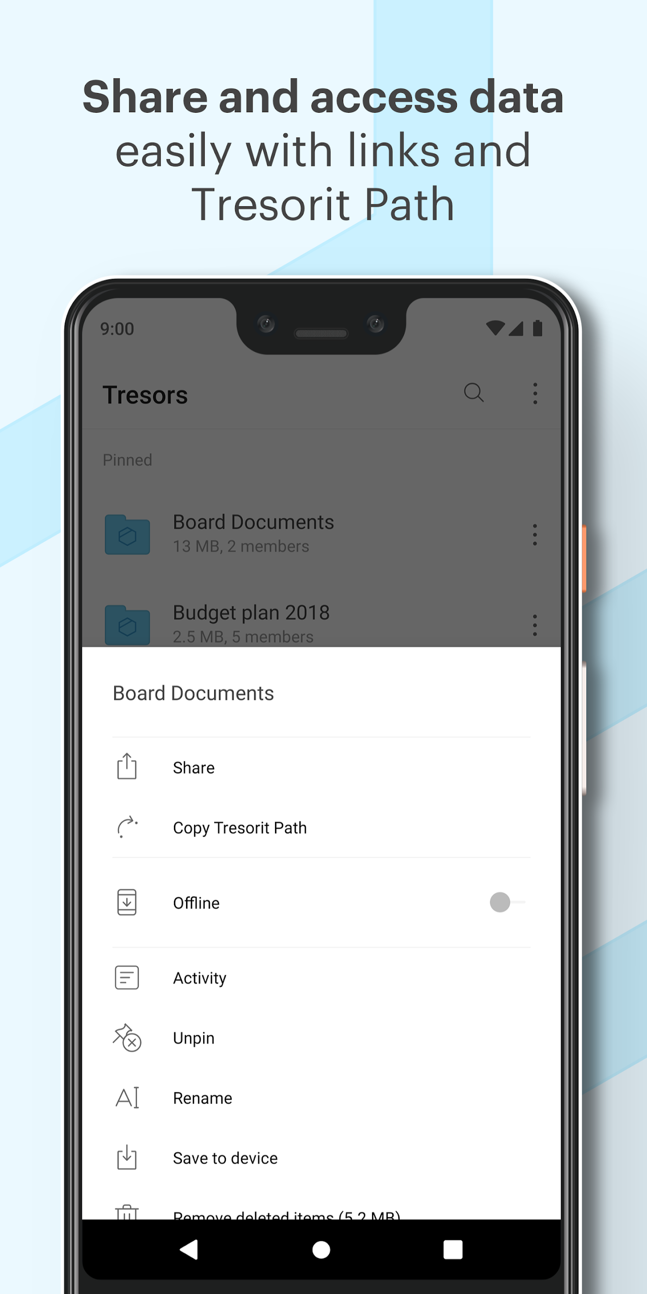 Tresorit Screenshot 5