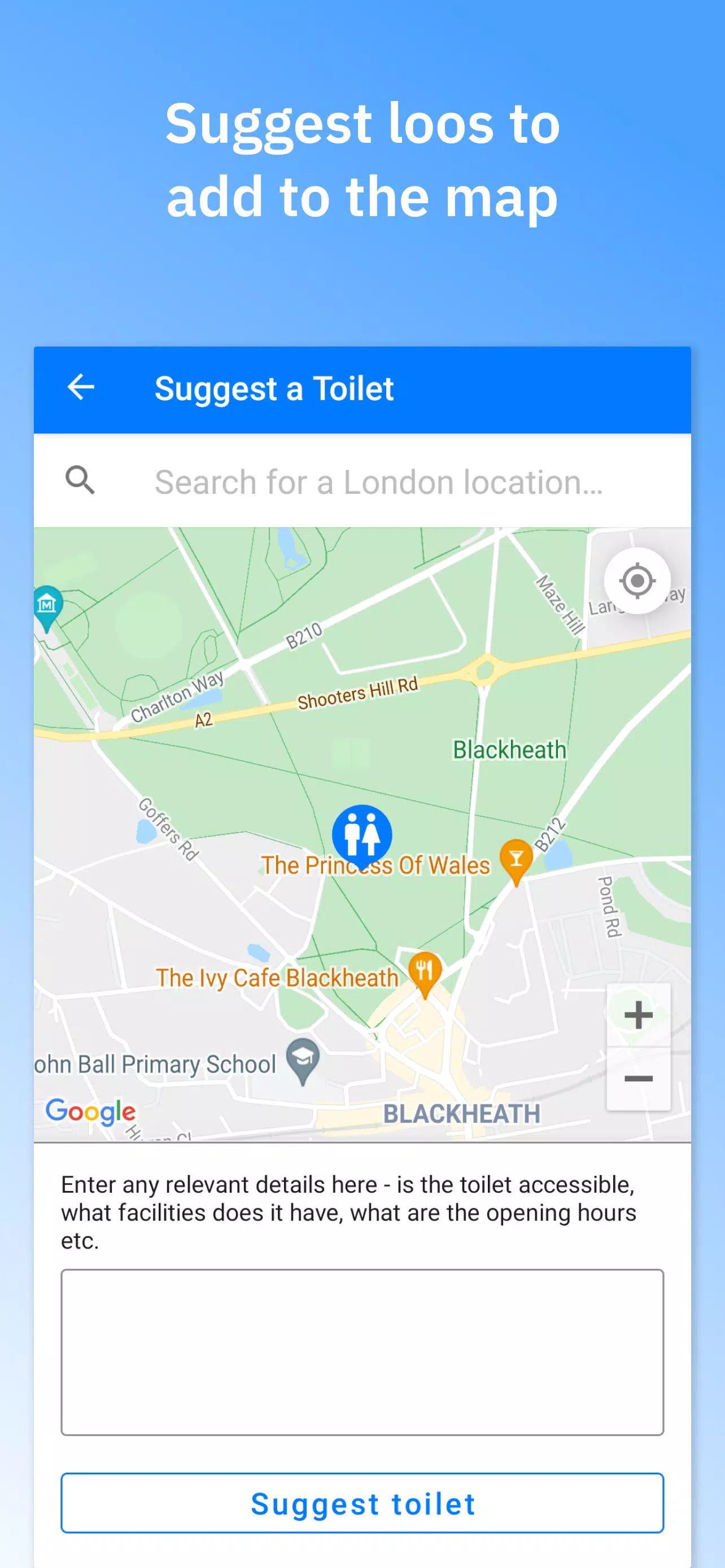 Toilets4London Screenshot 6